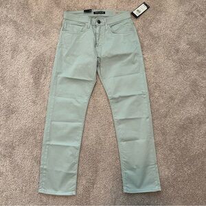 BNWT Mavi Zach Straight Leg Twill Pants in Mist
